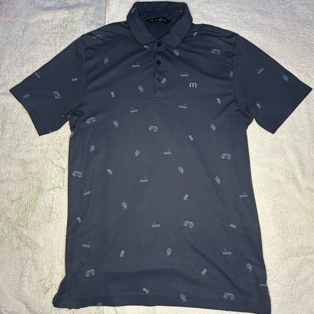 Travis Matthew Limited Release Pineapple Golf Shirt